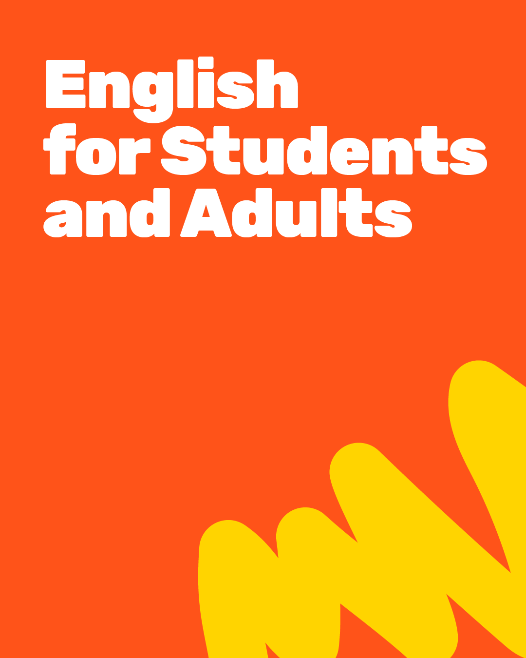 English for Students and Adults