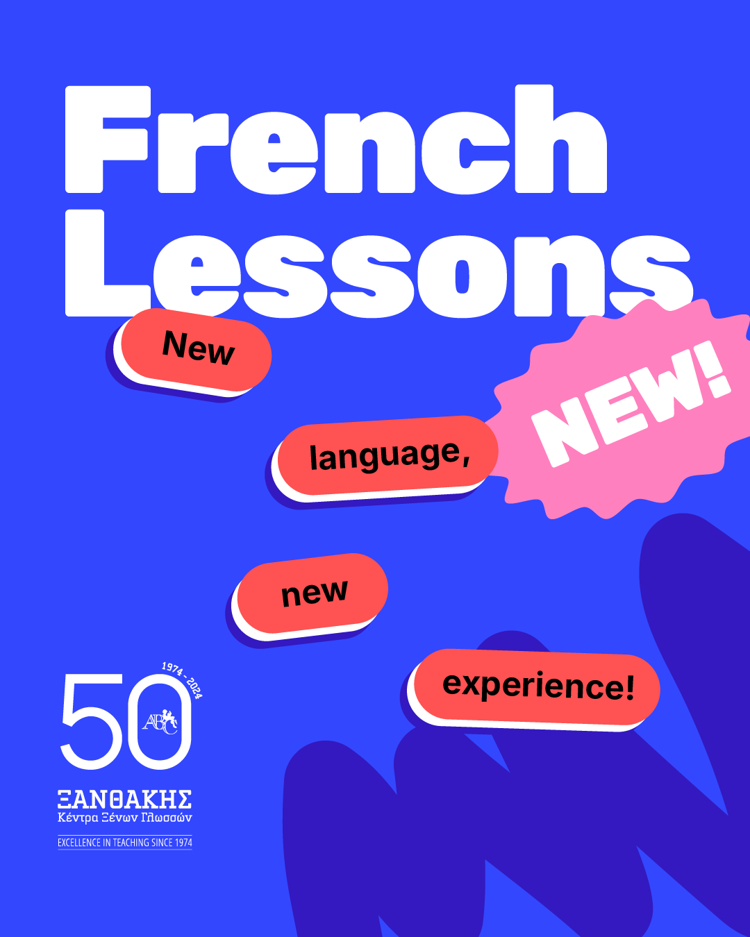 French lessons for children and teenagers